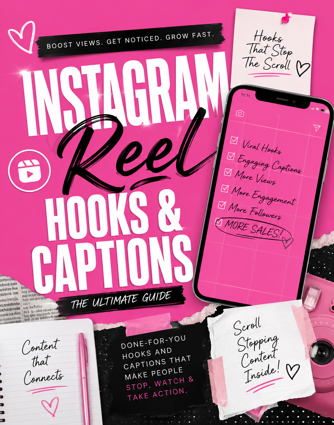Instagram Reel Hooks & Captions
